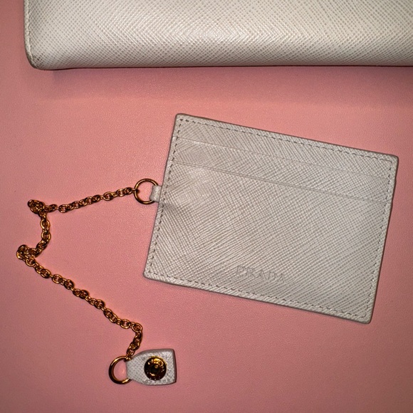 Authentic Prada Continental Leather Bow Tie Wallet - Picture 9 of 14